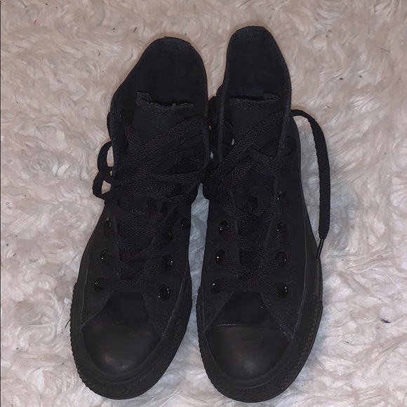 Rare all Black high-top Converse - Picture 3 of 3